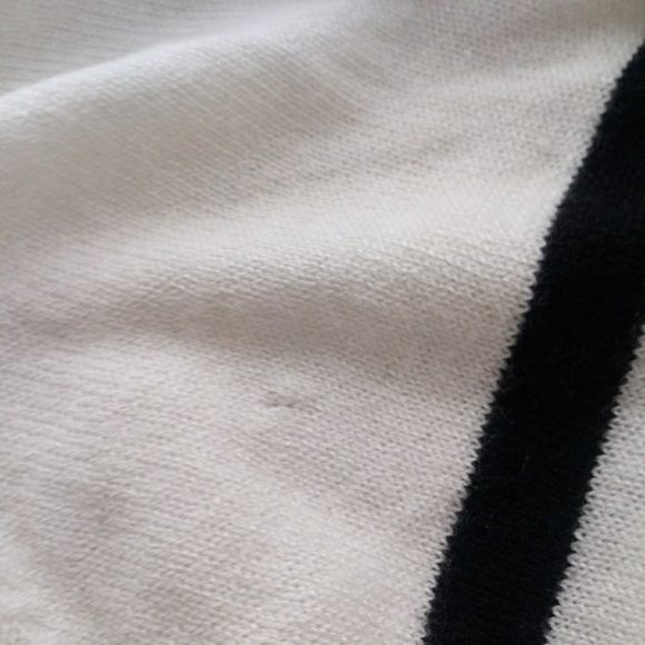 🔥4/$20 Worthington Kimono Sleeve Top Small Striped - Picture 5 of 9